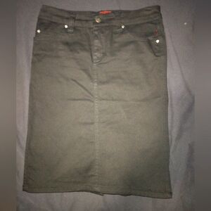 TRIPP NYC Jean Pencil Skirt